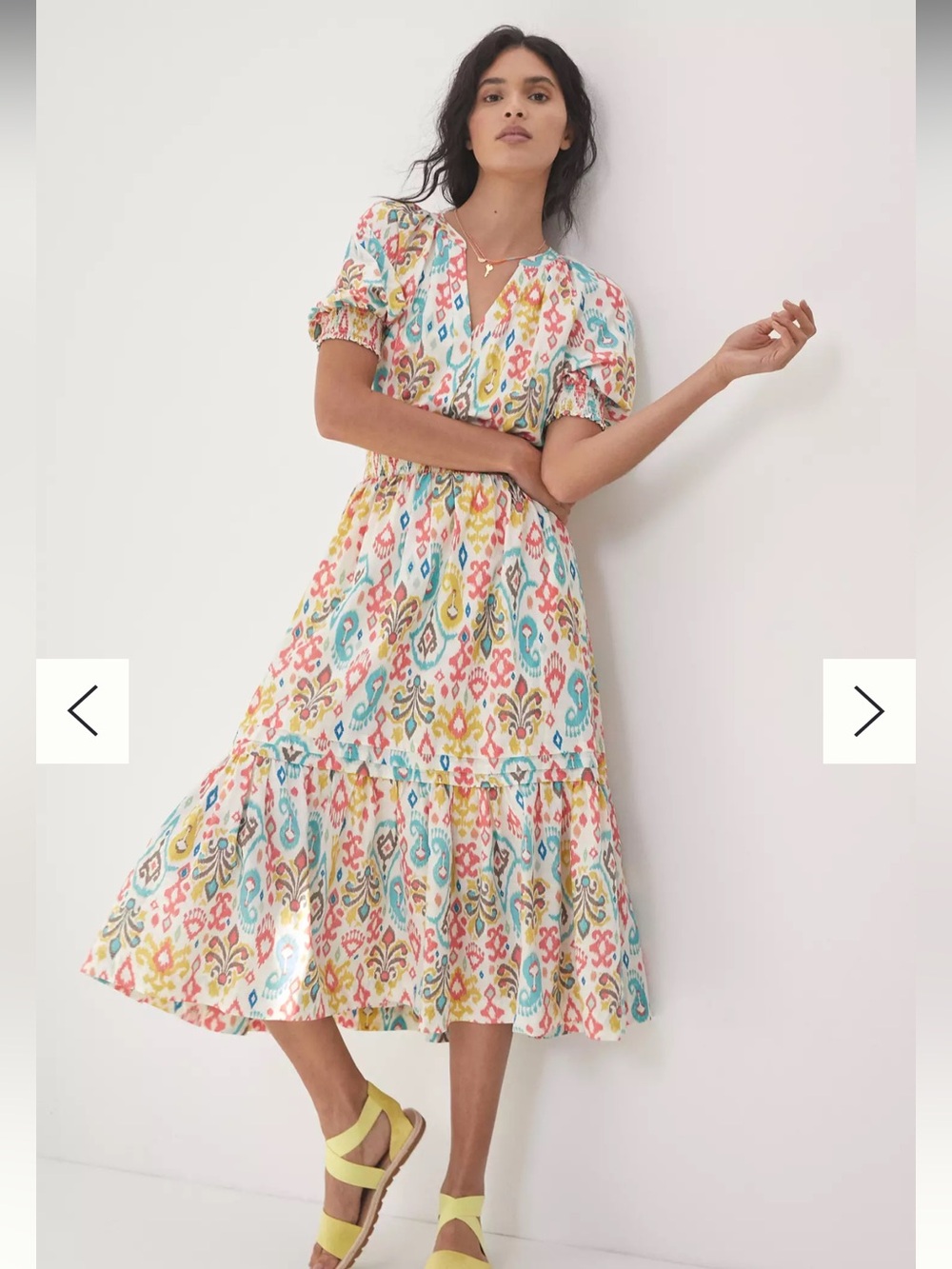 Anthropologie Felipa Midi Dress S EUC
